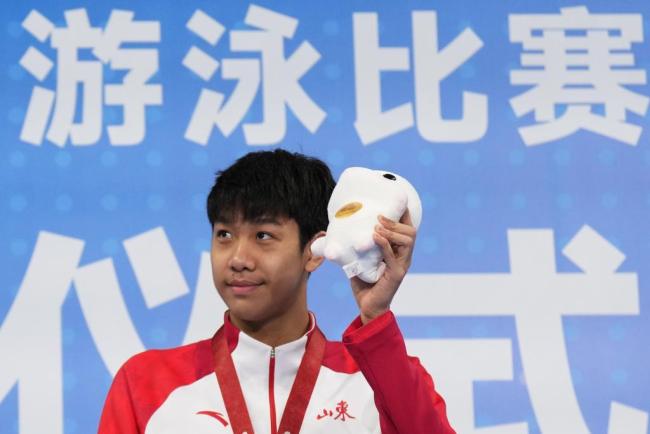 闪耀全运会的青少年