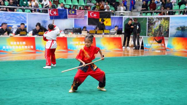 武林好手角逐“永春功夫杯” 全球武术精英汇聚交流