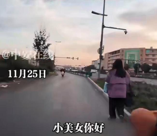 女子体验不费钱从杭州徒步到上海 蹭饭被拒引争议