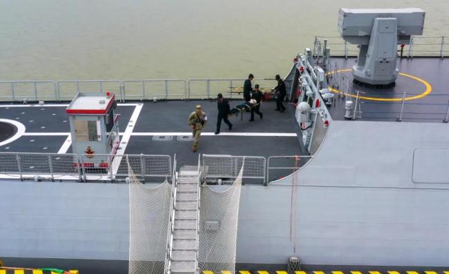 舰艇编队“遭袭”!直击后装综合保障演练现场