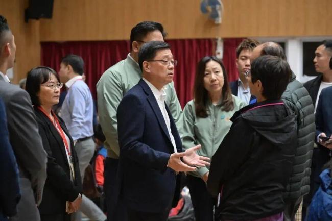 香港特区政府成立援助基金 接受捐款 3亿港元启动资金助灾民