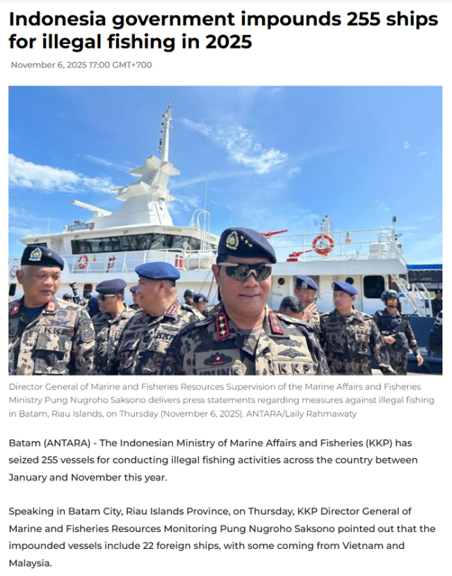 印尼炸毁31艘中国渔船?误导 实为2016年事件