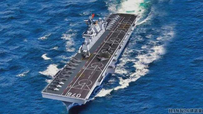 美媒称中国076突击能力超越法国航母 新型战舰引发全球关注