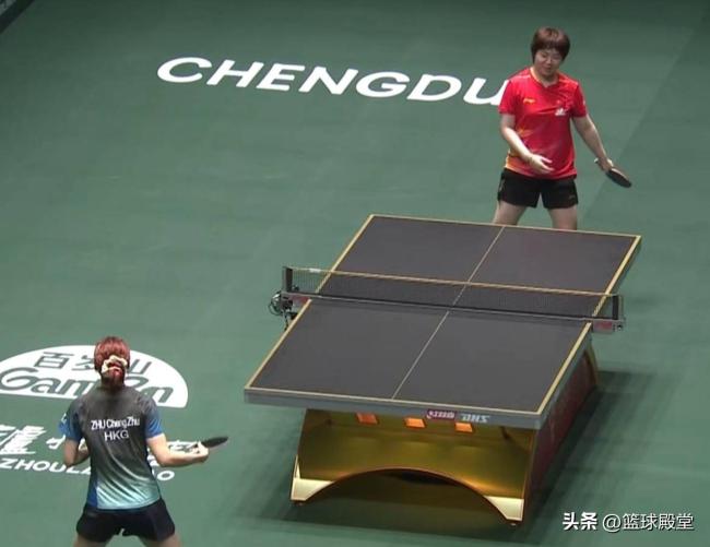 混團世界杯第二盤女單，蒯曼2-1朱成竹 國乒領先中國香港