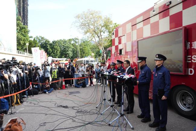 香港火灾部分遗体化为灰烬或未必完整!