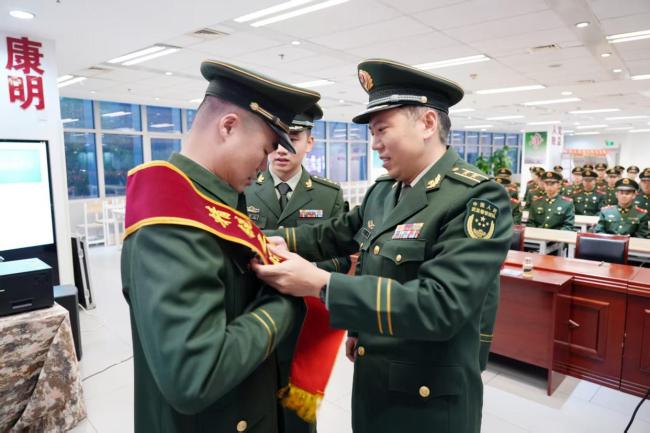 老兵退伍留下万字执勤心得 18载军旅传承经验