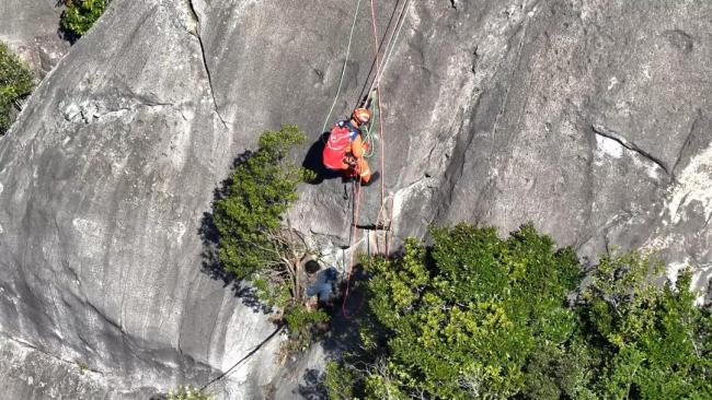 福建男子從懸崖墜落被一棵樹救下 生死瞬間的奇跡