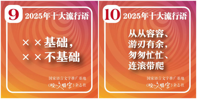 谷子入选2025年十大流行语 经济新词受关注