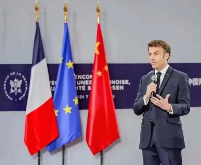 法外长重申：坚定奉行一个中国政策 支持中法战略合作