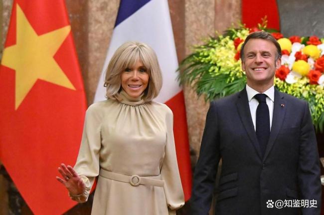法媒報(bào)道馬克龍與中國人互動 法國急尋中國技術(shù)