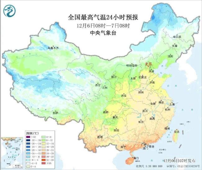 北方或迎今冬首輪明顯降雪