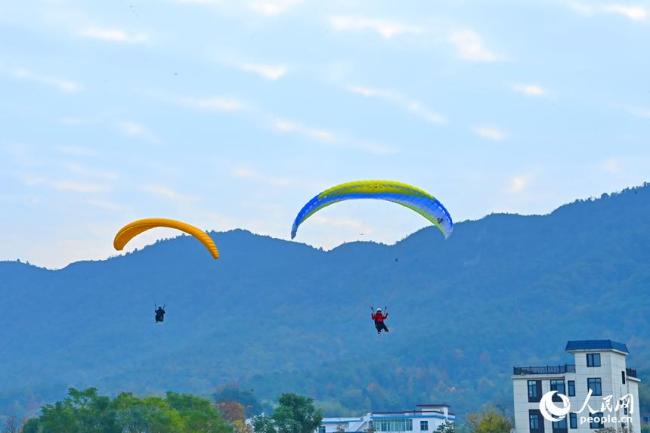 江西贛州南康區：發展低空經濟 助熱鄉村旅遊