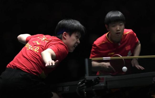 林詩棟說混團世界杯獎杯沉甸甸 國乒三連冠偉業(yè)