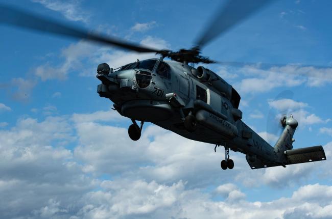 在南海墜毀的2架美國軍機已被撈出 部件送往基地分析