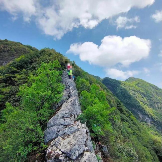 男子登山時(shí)玩手機(jī)摔下懸崖 驚險(xiǎn)瞬間引關(guān)注