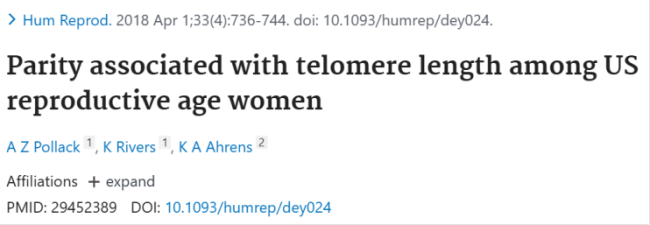 研究称怀孕会使女性衰老加速 科学真相揭秘