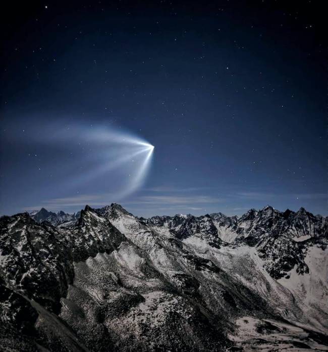 內(nèi)蒙古多地夜空現(xiàn)