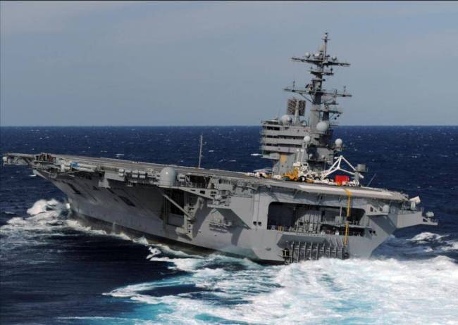 航母闯地震海啸核心区到底怕不怕 深海稳如泰山