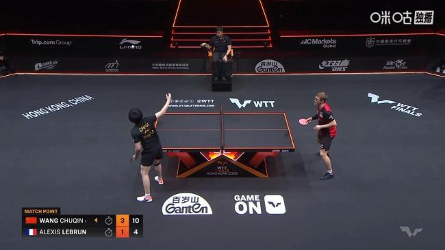 王楚欽晉級香港總決賽四強 半決賽對陣待定