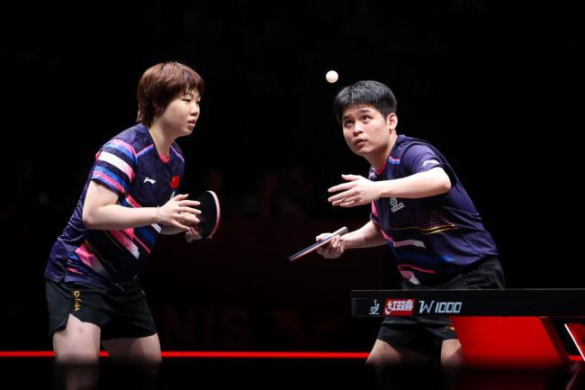 國(guó)乒兩對(duì)混雙組合攜手進(jìn)總決賽4強(qiáng) 半決賽遇強(qiáng)敵爭(zhēng)鋒