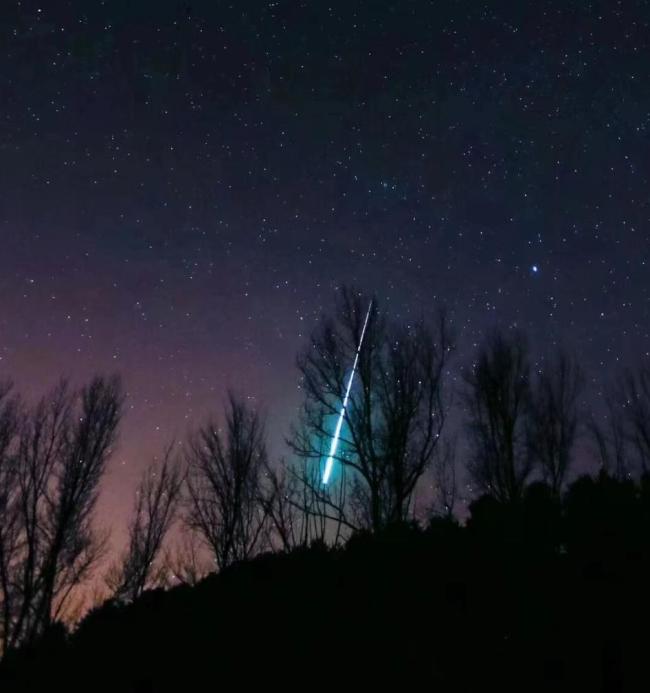 一起追雙子座流星雨