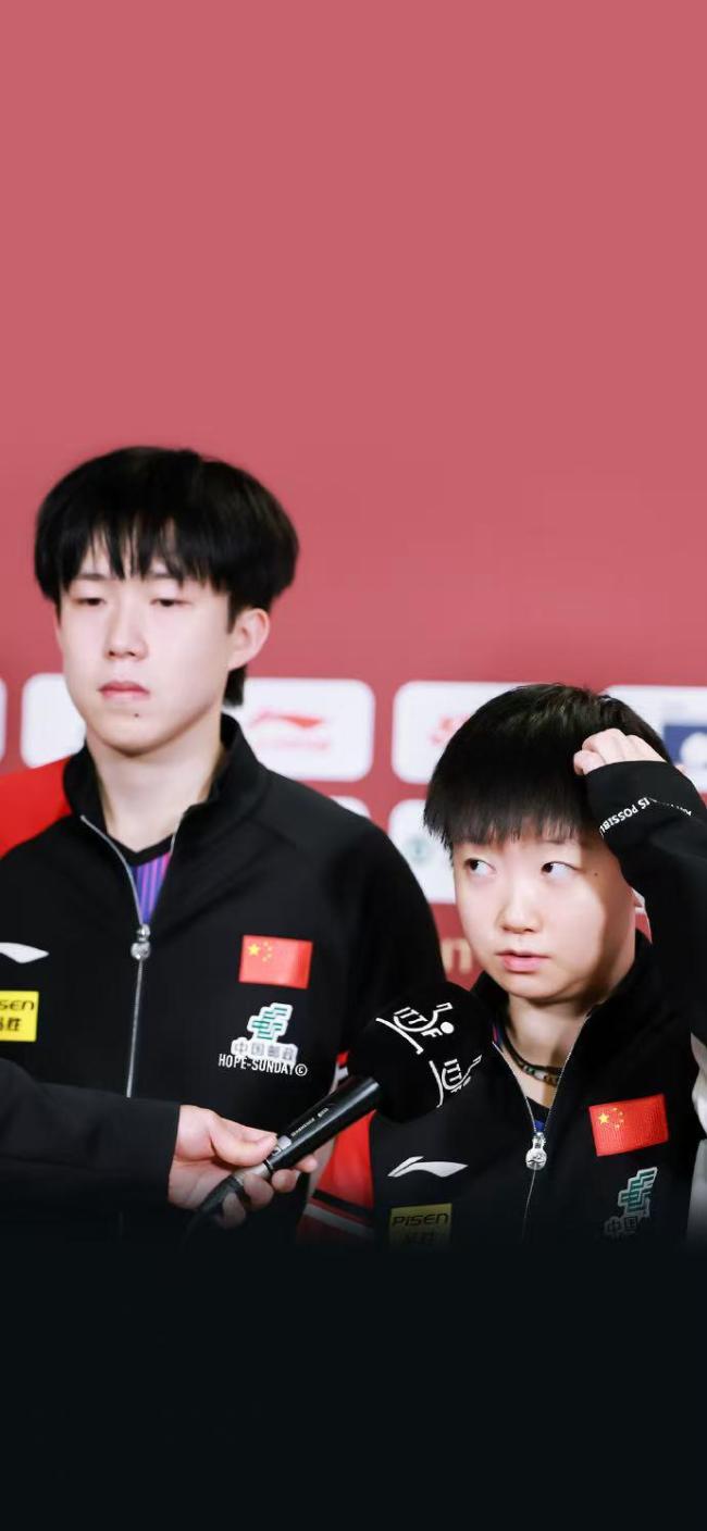 孙颖莎主动挑战 鹰眼判罚显神威