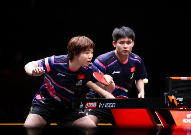 林詩棟蒯曼不敵韓國組合止步半決賽