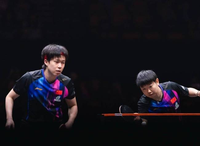 孫穎莎說確實(shí)也配合了8年了 默契無(wú)間沖擊冠軍