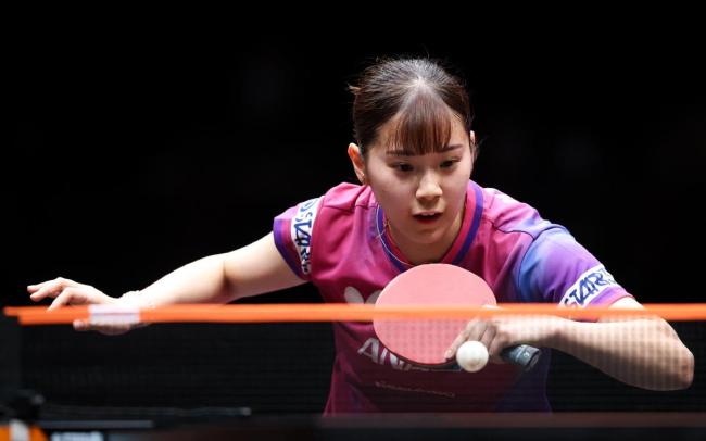 孙颖莎单局11-1吊打小日子独苗!国乒包揽女单四强