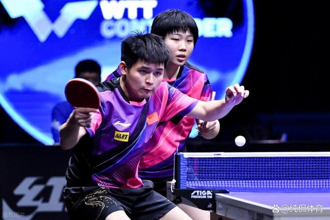 王楚欽孫穎莎11比6松島輝空張本美和 混雙四強(qiáng)出爐