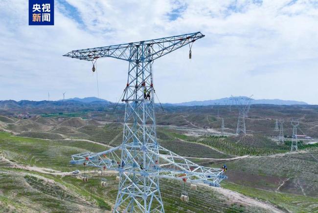 白银—天都山第三回750千伏线路工程投运