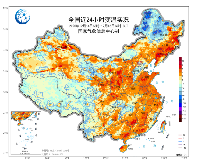 全国多地温暖程度同期罕见