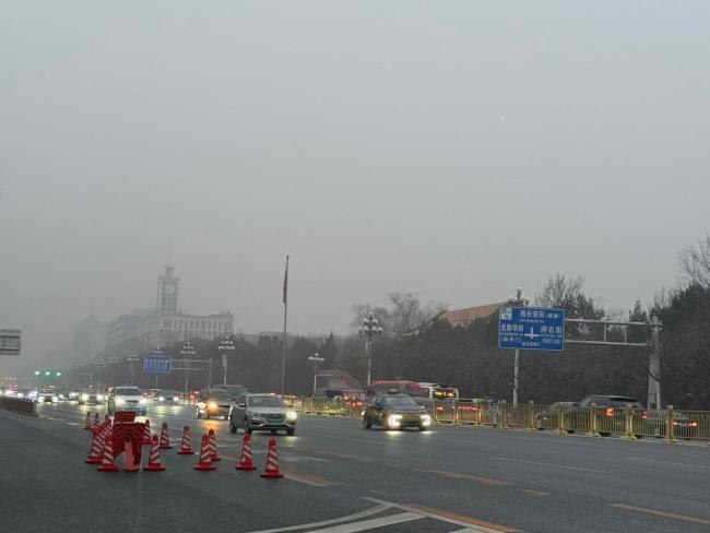 北京今明空气中度污染,分析:跟降雪增湿有一定关系