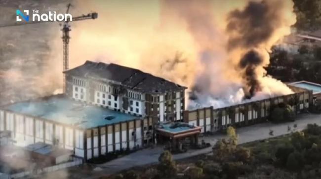 泰军称炮击柬埔寨境内赌场和电诈基地