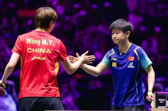 张本美和谈孙颖莎王曼昱谁更难打 日乒新星的挑战