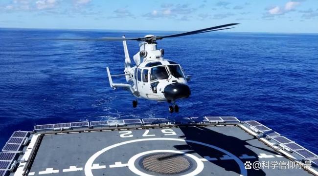 船只摇晃不定 舰载直升机如何降落 特别设备助安全降落