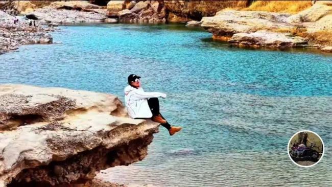 “水上雅丹”出圈 村干部连夜扩路 美景引来游客潮