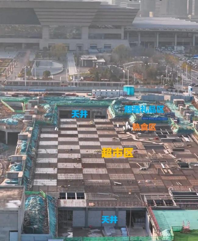 胖东来郑州店内部布局首曝 地下超市与城市花园结合