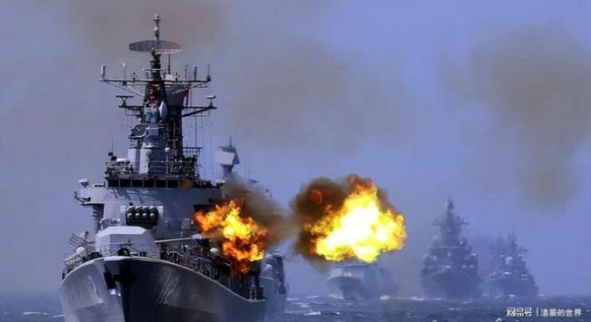 台海再现中美对峙，解放军紧贴台岛，美军逼近底线，台军全程龟缩