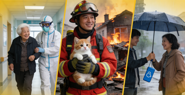 回顾那些2025被陌生人感动的瞬间 微光中的温暖