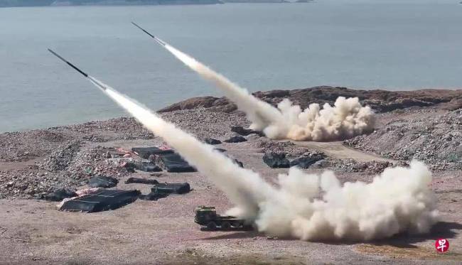 解放军兵分五路逼近台岛 美国拱火也没用 展现精准打击能力