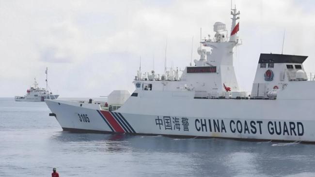 中国海警霸气喊话:请使用中文交流 彰显主权与文化认同