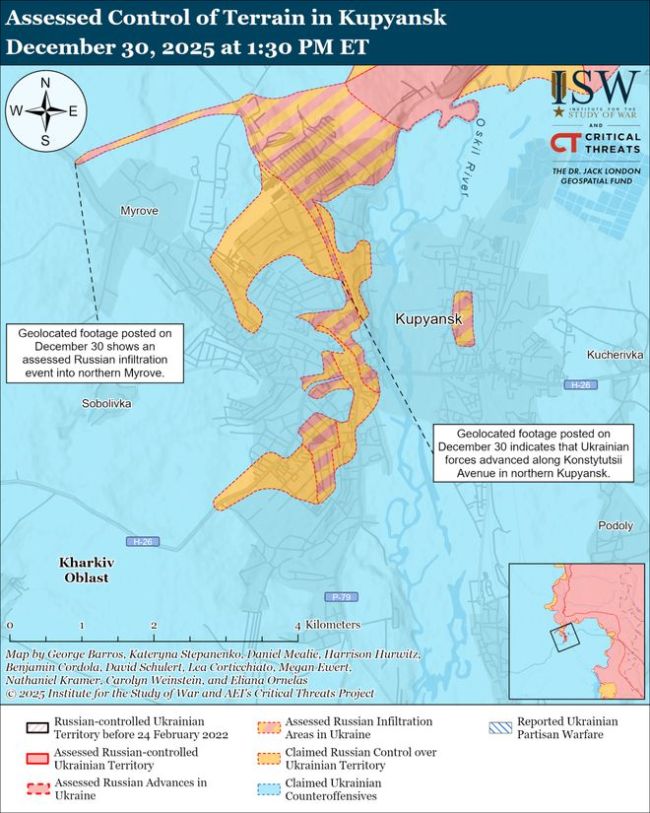 俄军反卷，大雪覆盖的库皮扬斯克再成乌军梦魇！ 战局迷雾重重