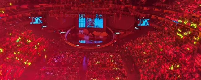 东方卫视跨年神图 红海应援震撼全场