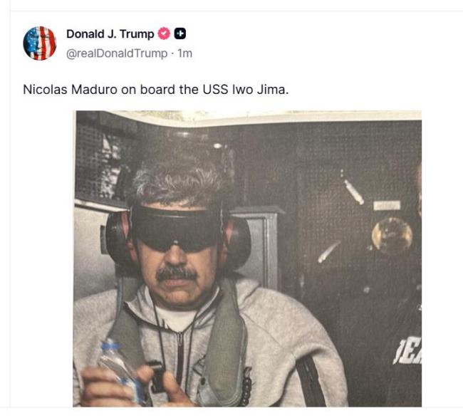 台名嘴：美军抓马杜罗违反国际法 美式霸权再显端倪