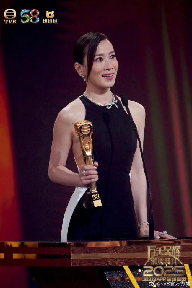 佘诗曼四封TVB视后 《新闻女王2》成大赢家