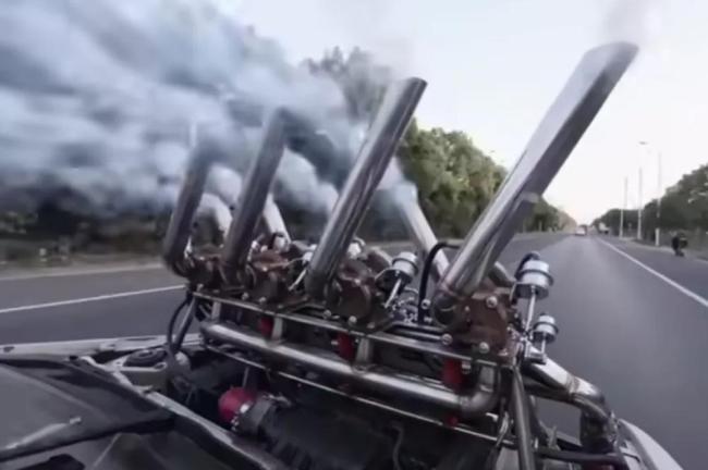 博主“魔改”报废车上道路测试被罚 非法改装引关注