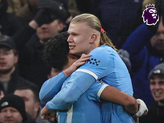 曼城1比1布莱顿遭遇三连平 哈兰德点射难救主