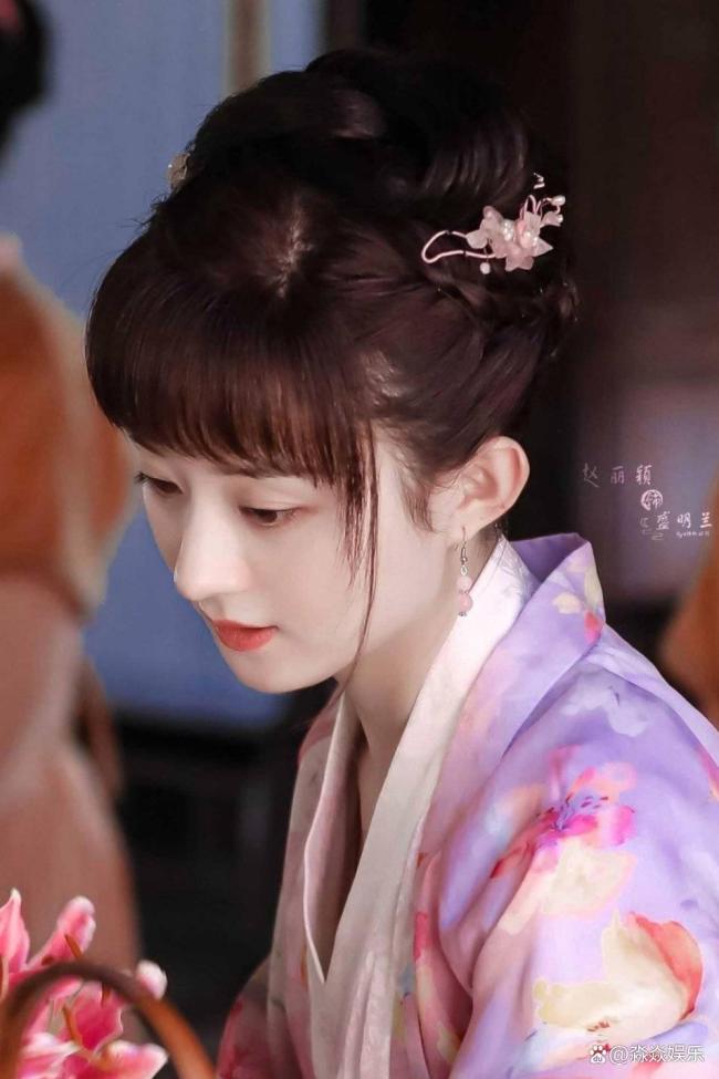 赵丽颖皆刘海造型梦回盛明兰 经典变装共识再现