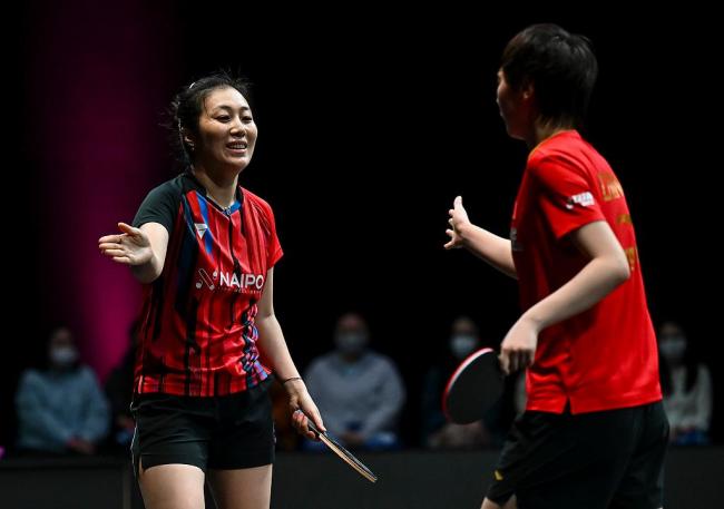 42岁韩莹一板削球闯荡乒坛 老将再创辉煌